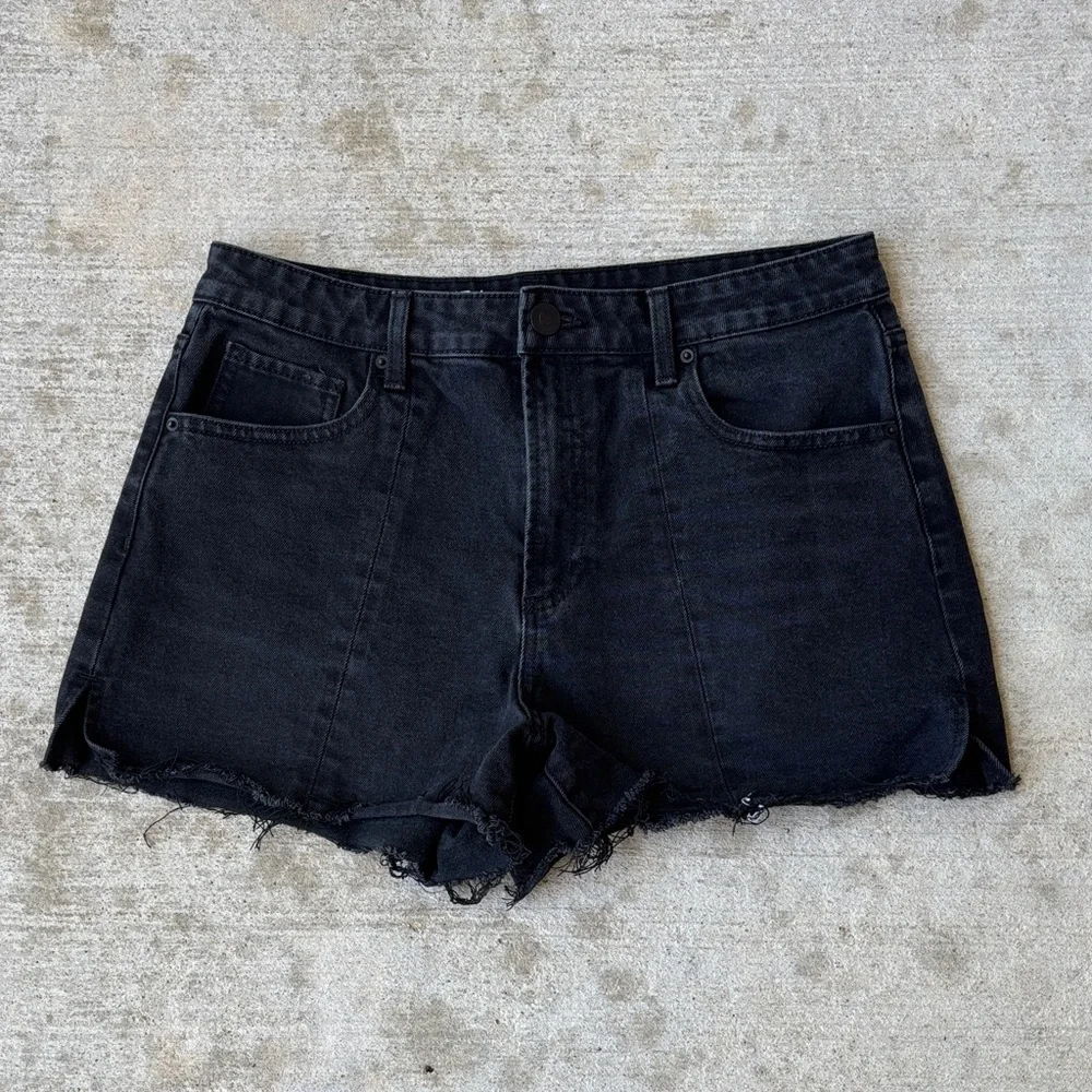 No Boundaries Black Wash Jean Shorts